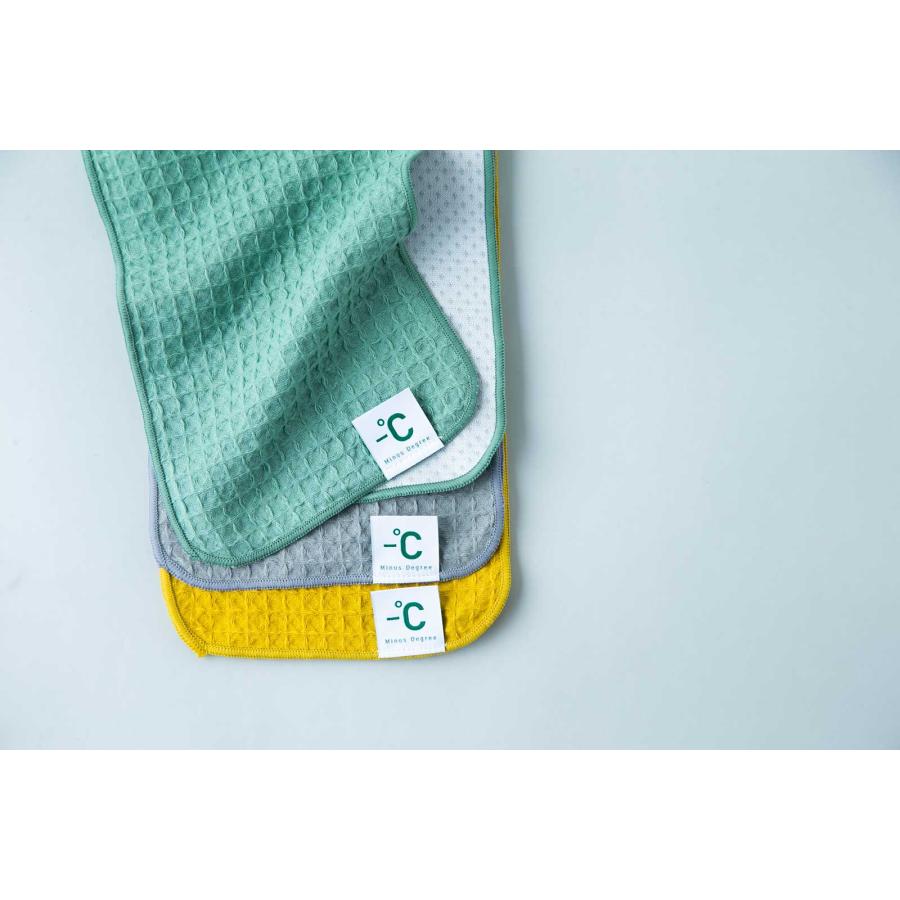 冷感タオル 100％ 100パーセント 100percent MINUS DEGREE - Bio Sports スポーツタオル マイナスディグリー ビオ スポーツ マスタード | 100percent | 04
