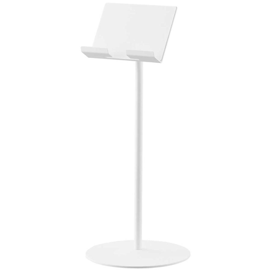 タブレットスタンド 山崎実業 正規品 smart スマート 高さと角度が調節できるタブレットスタンド タブレット収納スタンド  1433 ホワイト |  | 01