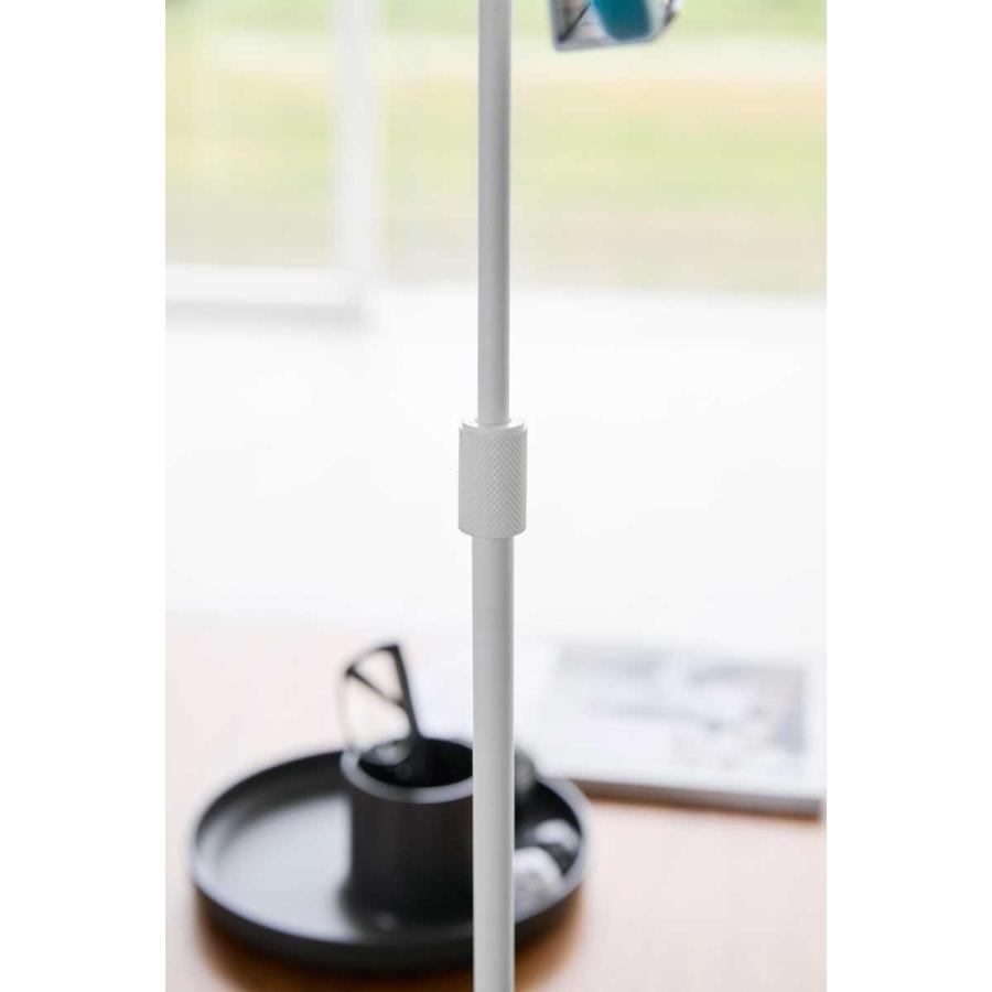 タブレットスタンド 山崎実業 正規品 smart スマート 高さと角度が調節できるタブレットスタンド タブレット収納スタンド  1433 ホワイト |  | 04