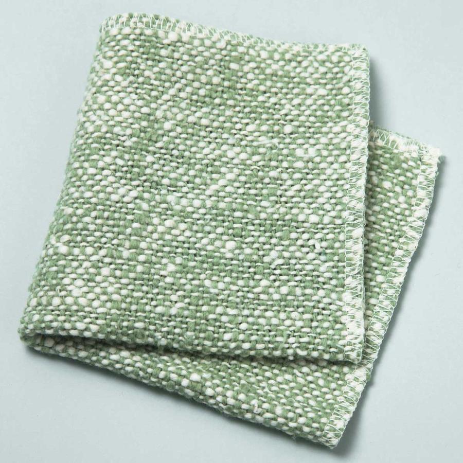 ハンカチ 100％ 100パーセント 100percent CARACOL はんかち からこる グリーン | 100percent