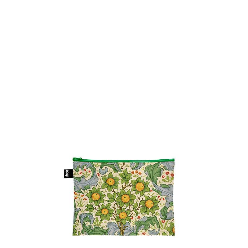 ポーチセット ローキー LOQI 正規品 Zip Pockets Recycled ジッパーポーチ ジップポケット 3点セット MUSEUM Collection ウィリアム モリス |  | 03