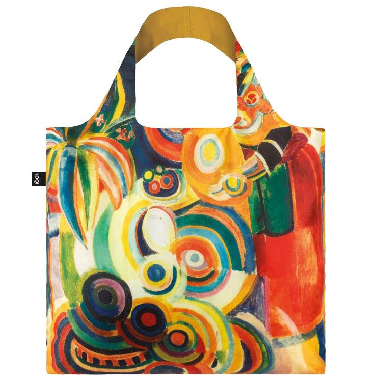 エコバッグ ローキー LOQI 正規品 Recycled Bag 折りたたみ トートバッグ MUSEUM Collection ロベール・ドローネー/ポルトガルの女性 | 