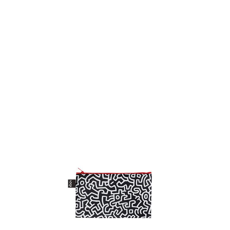 ポーチセット ローキー LOQI 正規品 Zip Pockets Recycled ジッパーポーチ ジップポケット 3点セット MUSEUM Collection キース・へリング |  | 06