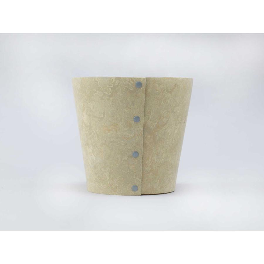 鉢カバー 100％ 100パーセント 100percent EARTH POT - Linoleum - S+ 観葉植物 多肉植物 アースポット リノリウム S+サイズ ベージュ | 100percent | 05