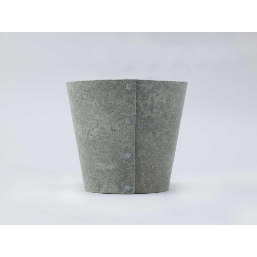 鉢カバー 100％ 100パーセント 100percent EARTH POT - Linoleum - S+ 観葉植物 多肉植物 アースポット リノリウム S+サイズ ライトグレー | 100percent | 05