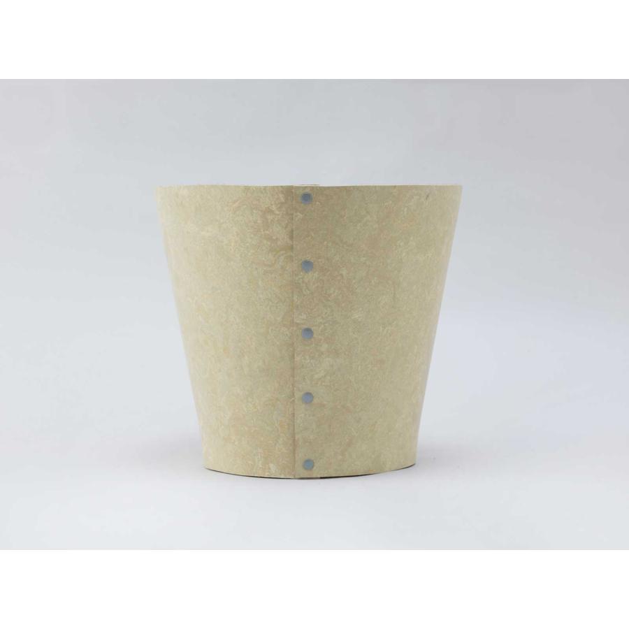 鉢カバー 100％ 100パーセント 100percent EARTH POT - Linoleum - M 観葉植物 多肉植物 アースポット リノリウム Mサイズ ベージュ | 100percent | 05