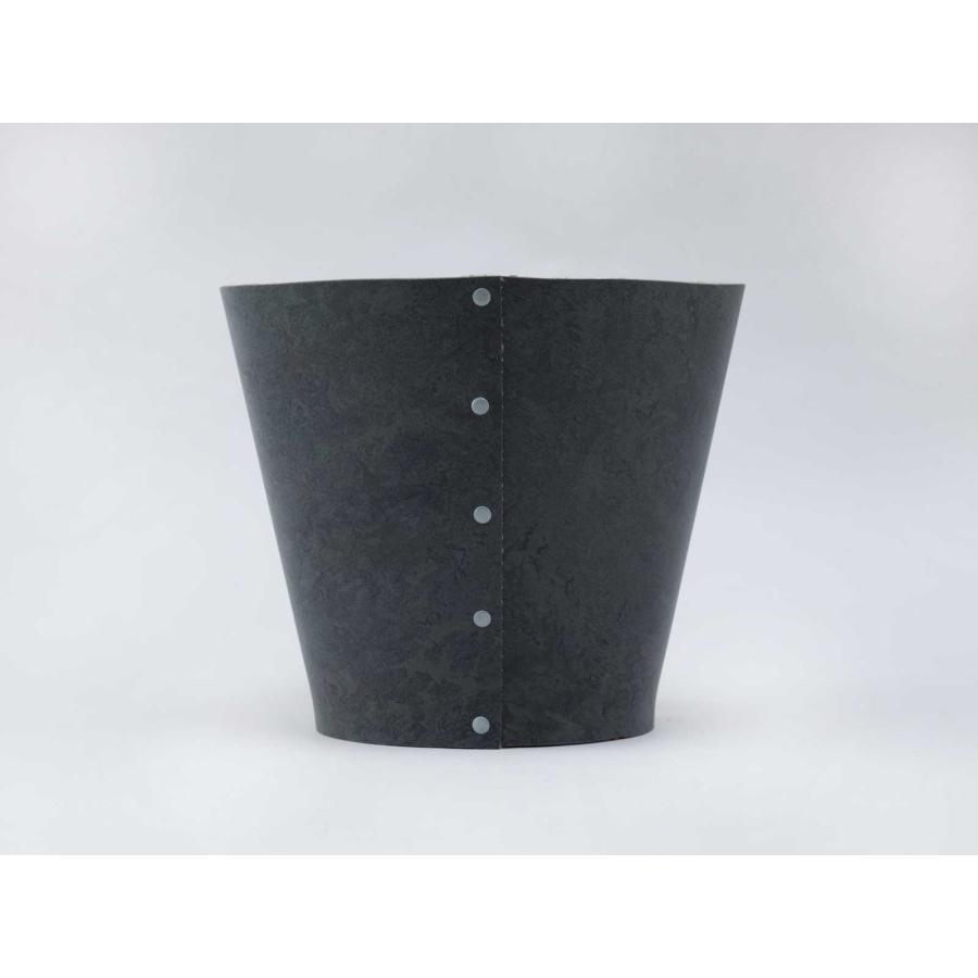 鉢カバー 100％ 100パーセント 100percent EARTH POT - Linoleum - M 観葉植物 多肉植物 アースポット リノリウム Mサイズ ダークグレー | 100percent | 05
