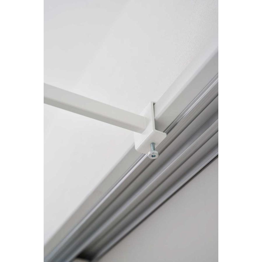 室内干し 山崎実業 正規品 tower タワー 鴨居室内物干しポールホルダー 奥行ワイド 室内物干し  1586 ホワイト | tower | 05