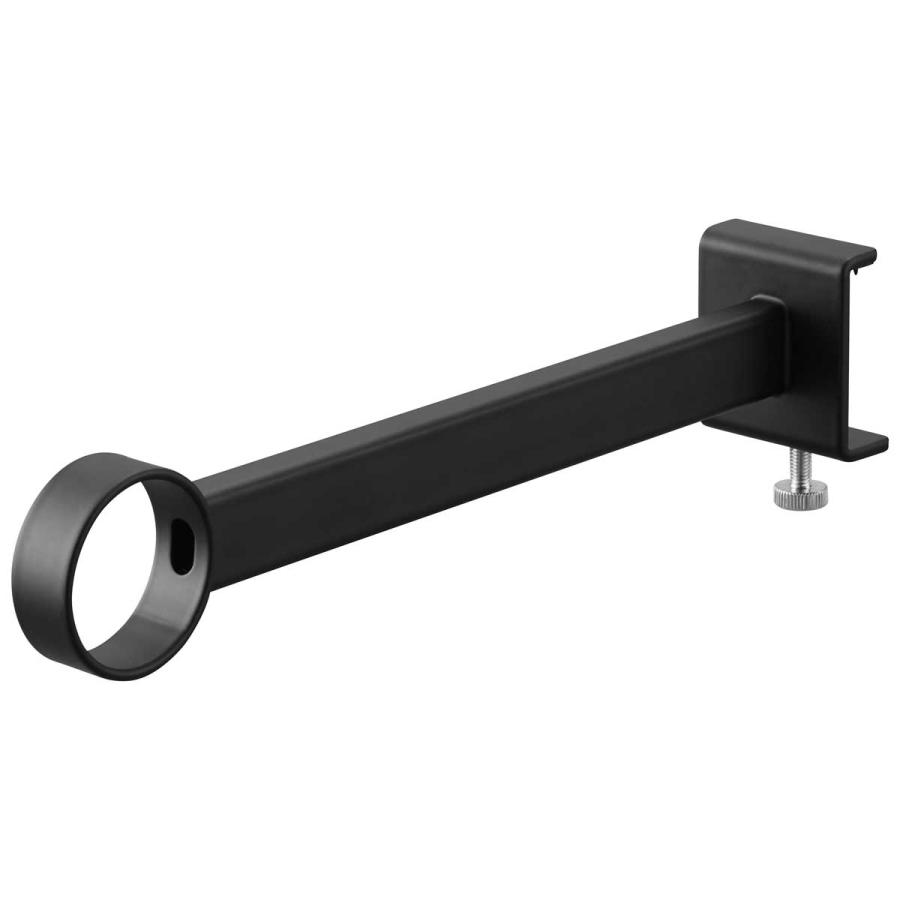 室内干し 山崎実業 正規品 tower タワー 鴨居室内物干しポールホルダー 奥行ワイド 室内物干し  1587 ブラック | tower | 01