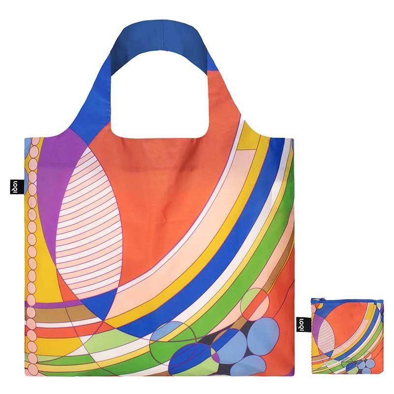 折りたたみトート エコバッグ ローキー LOQI 正規品 Recycled Bag トートバッグ MUSEUM Collection フランク・ロイド・ライト マーチバルーンズ | LOQI | 01
