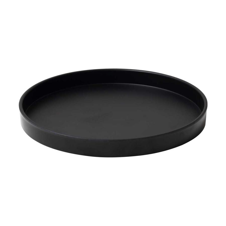 ラウンドプレート 正規品 ideaco イデアコ WAMONO 18H プレート 皿 テーブルウェア ワモノ 18H kuro クロ | 