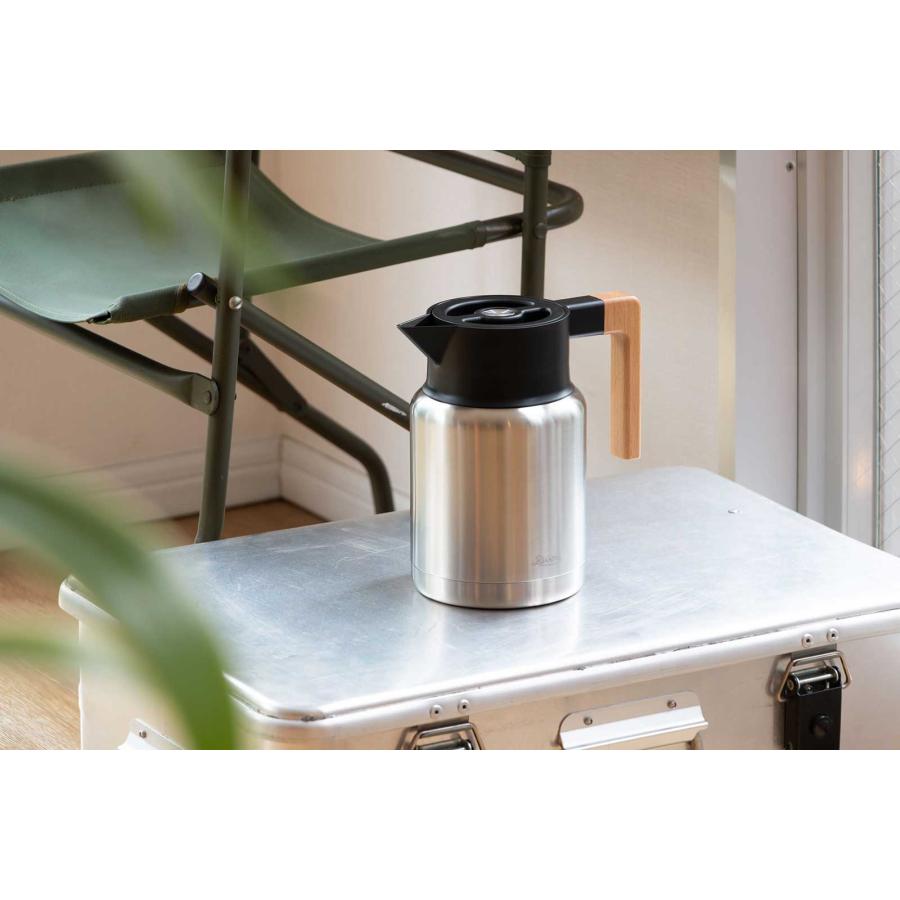 魔法瓶 正規品 Rivers リバーズ サーモジャグ キート 1200ml ポット THERMO JUG KEAT 1200 シルバー |  | 02