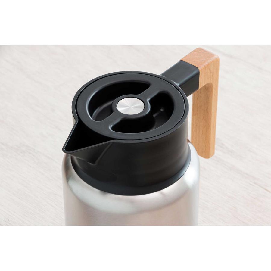 魔法瓶 正規品 Rivers リバーズ サーモジャグ キート 1200ml ポット THERMO JUG KEAT 1200 シルバー |  | 05