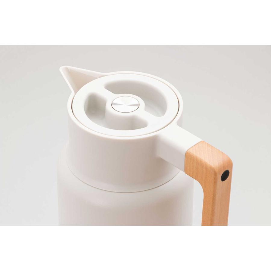 魔法瓶 正規品 Rivers リバーズ サーモジャグ キート 1200ml ポット THERMO JUG KEAT 1200 オフホワイト |  | 02