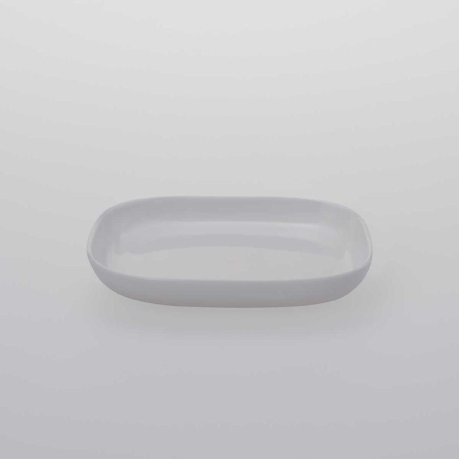 スクエアプレート ティージー TG 深澤直人 Square Porcelain Dish 131mm プレート 皿 磁器 スクエアディッシュ 131mm ホワイト | 