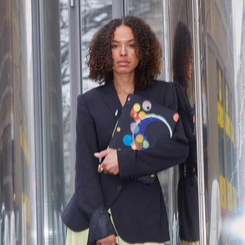 ノートパソコンケース ローキー LOQI Recycled Lap Top Sleeve13' PCケース ラップトップスリーブ13インチ ワシリー・カンディンスキー / いくつかの円 | LOQI | 02