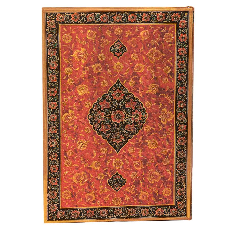 ノートブック 正規品 paperblanks ペーパーブランクス MIDI ハードカバー 罫線 高級ノート ミディ レイラ ペルシャの詩 | paperblanks | 03