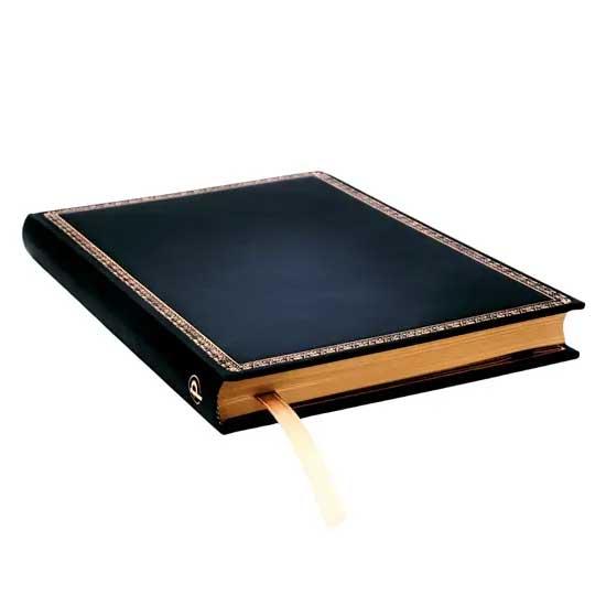 ノートブック 正規品 paperblanks ペーパーブランクス MIDI ハードカバー 罫線 高級ノート ミディ ブラックエディション | paperblanks | 03