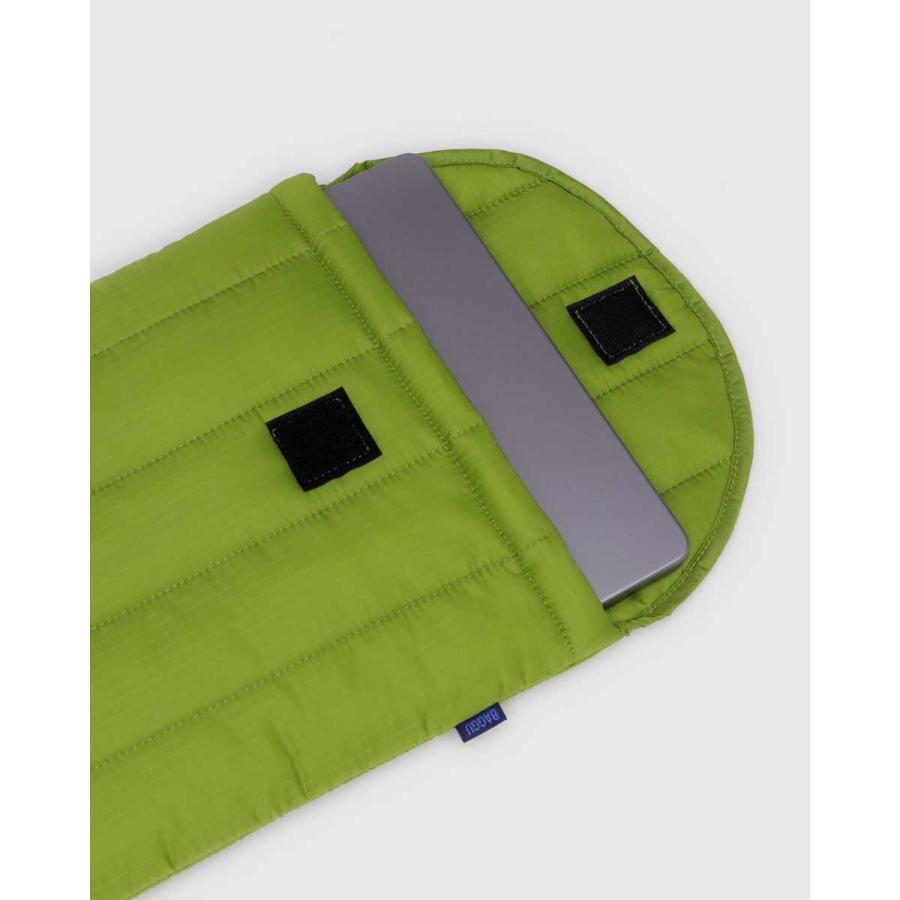 ノートパソコンケース バグー 正規品 BAGGU バグゥ PUFFY LAPTOP SLEEVE 13インチ/14インチ PCケース PCバッグ  グリーンジュース | BAGGU | 01