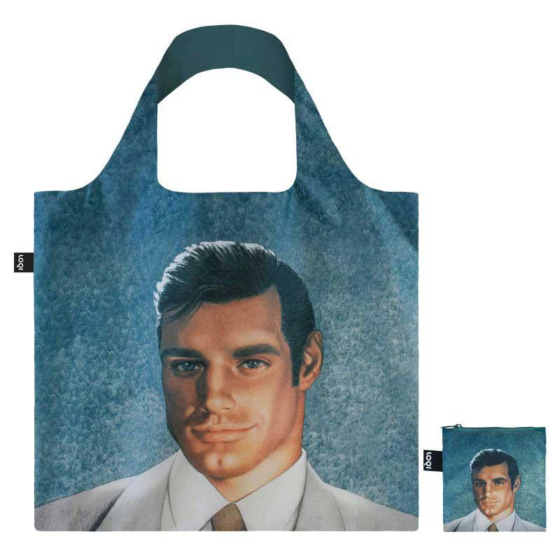 折りたたみトート エコバッグ ローキー LOQI 正規品 Recycled Bag Pouch Set MUSEUM Collection トム・オブ・フィンランド / デイ アンド ナイト,1980 | LOQI | 03
