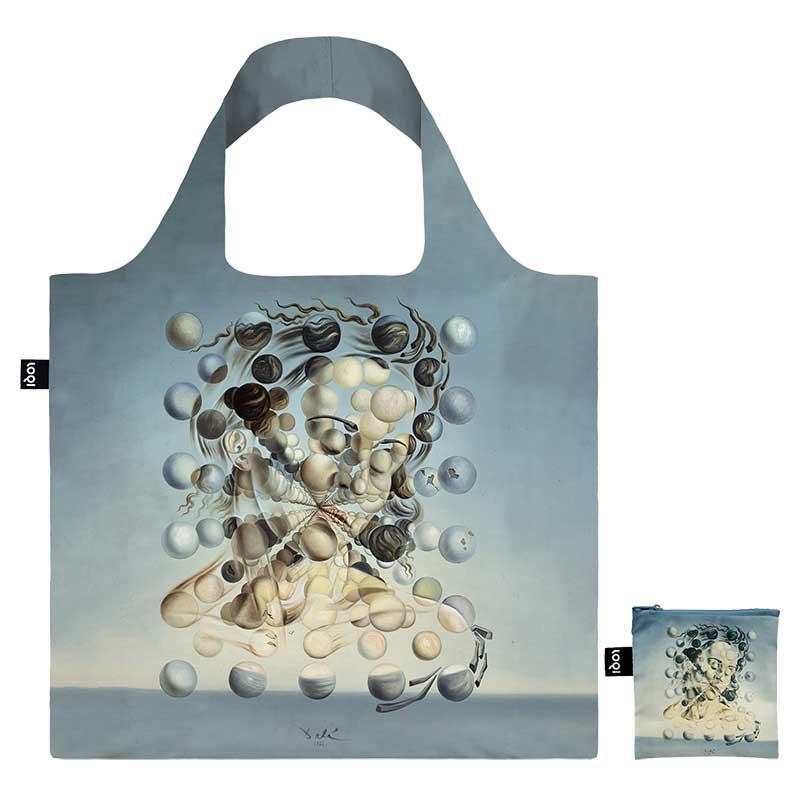 折りたたみトート エコバッグ ローキー LOQI 正規品 Recycled Bag MUSEUM Collection サルバドール・ダリ / 球体のガラテア | LOQI | 01