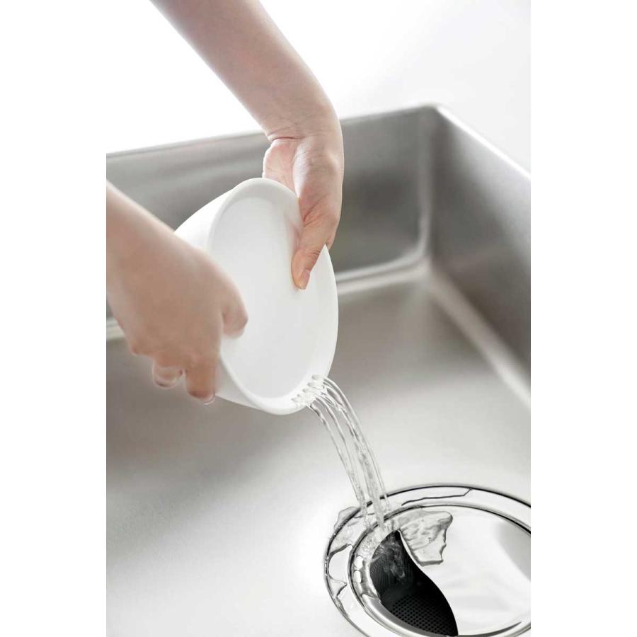 レンジボウル 山崎実業 正規品 tower タワー 傾けて混ぜやすい調理ボウル 5点セット 電子レンジ対応 料理ボウル  1393 ホワイト | tower | 04