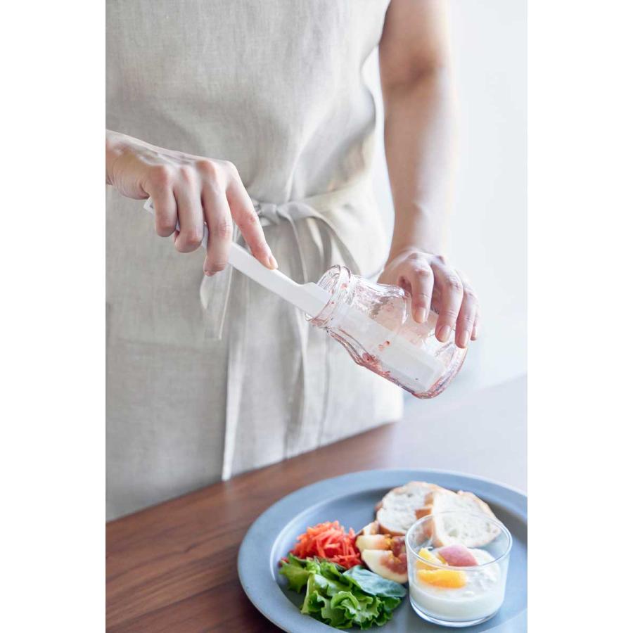 スパチュラ 山崎実業 正規品 tower タワー シリコーン多機能スパチュラ シリコン ヘラ  1330 ホワイト | tower | 04