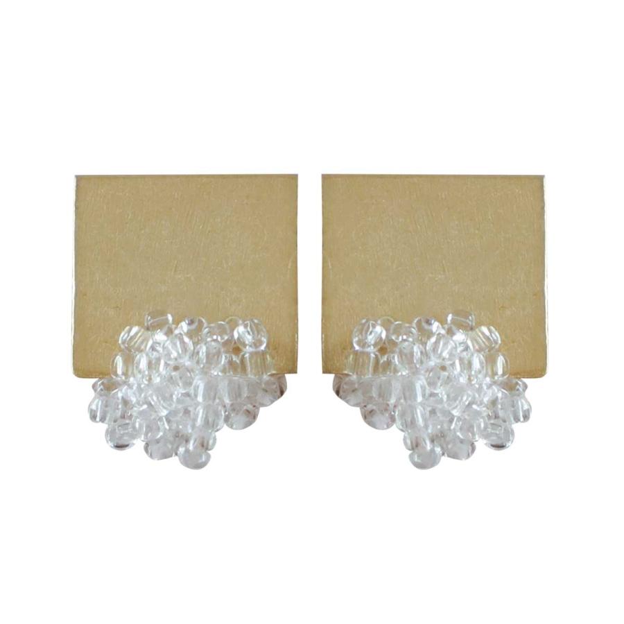 手作りアクセサリー アデペシュ a.depeche sui pierce ハンドメイド スイ ピアス ゴールド | 