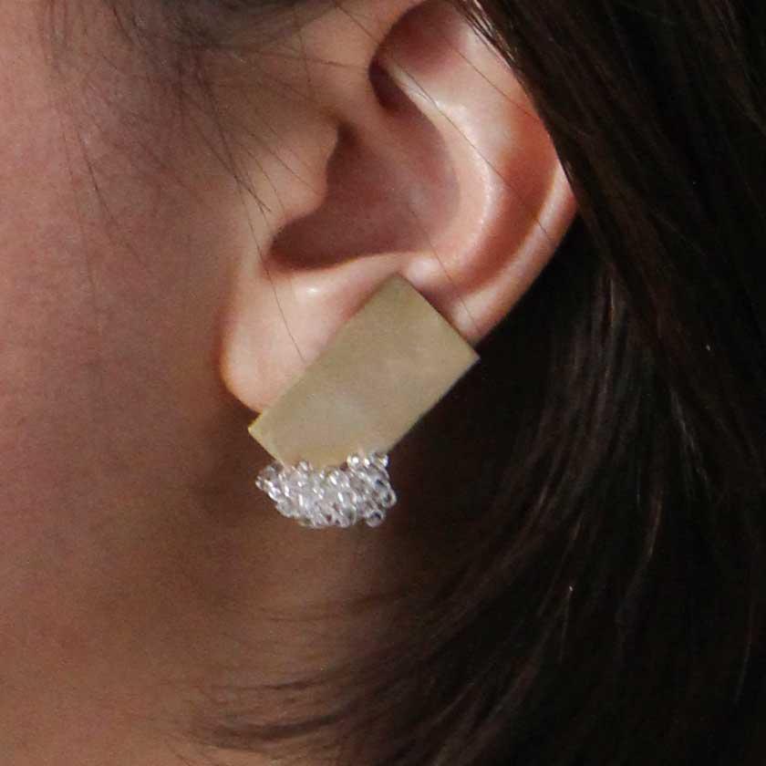 手作りアクセサリー アデペシュ a.depeche sui pierce ハンドメイド スイ ピアス ゴールド |  | 03