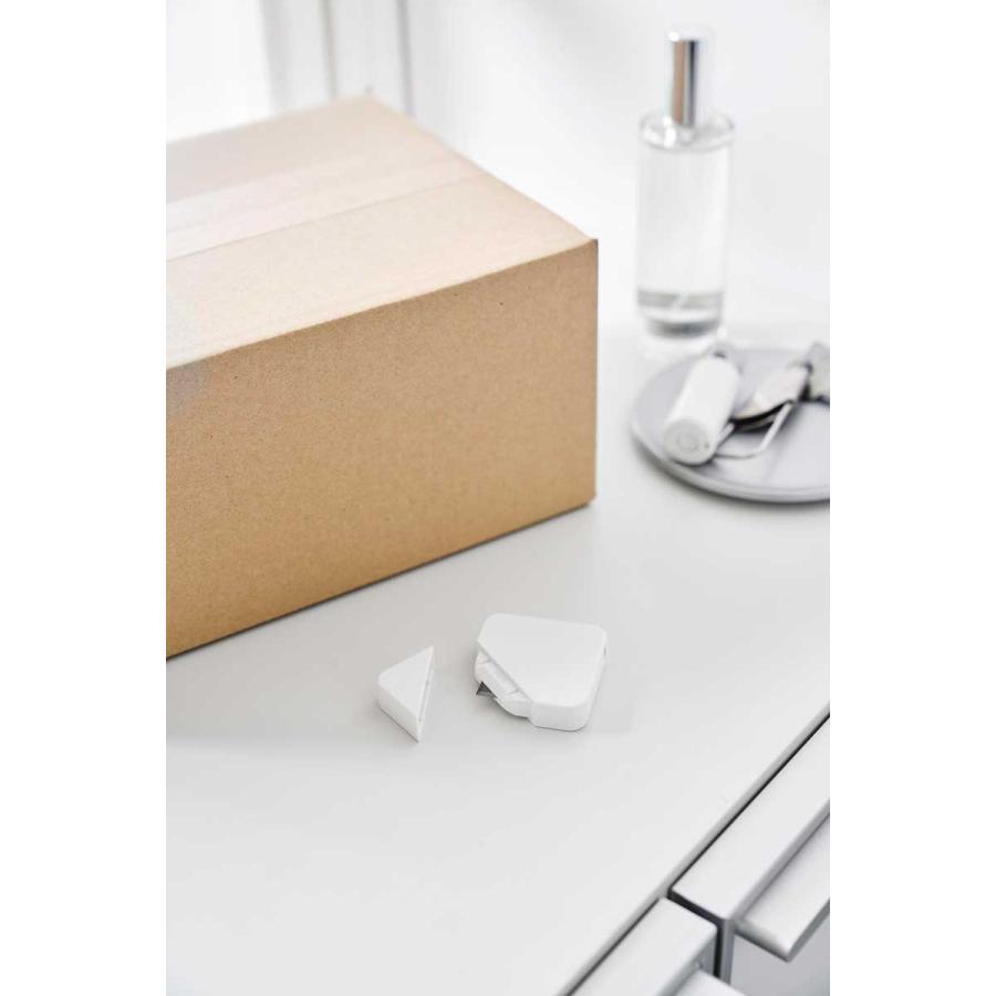 ダンボールカッター 山崎実業 正規品 tower タワー マグネットセラミックダンボールカッター 段ボールカッター  1351  ホワイト | tower | 07