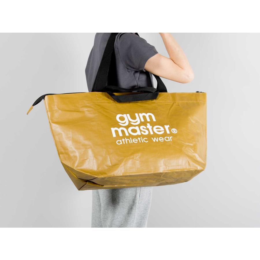 トートバッグ gym master ジムマスター 正規品 PPトートバッグ トート バッグ 大容量 ファスナー開閉 ベージュ | gym master | 01