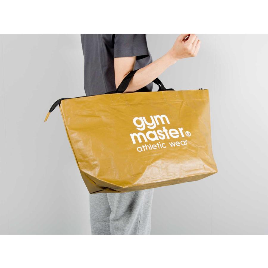 トートバッグ gym master ジムマスター 正規品 PPトートバッグ トート バッグ 大容量 ファスナー開閉 ベージュ | gym master | 02