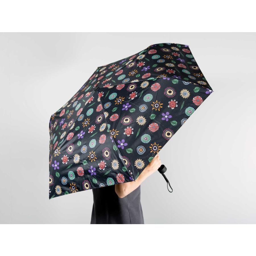 折りたたみ傘 gym master ジムマスター 正規品 ハッピーペイントアンブレラ 折り畳み傘 晴雨兼用 ユニセックス フラワー | gym master | 01