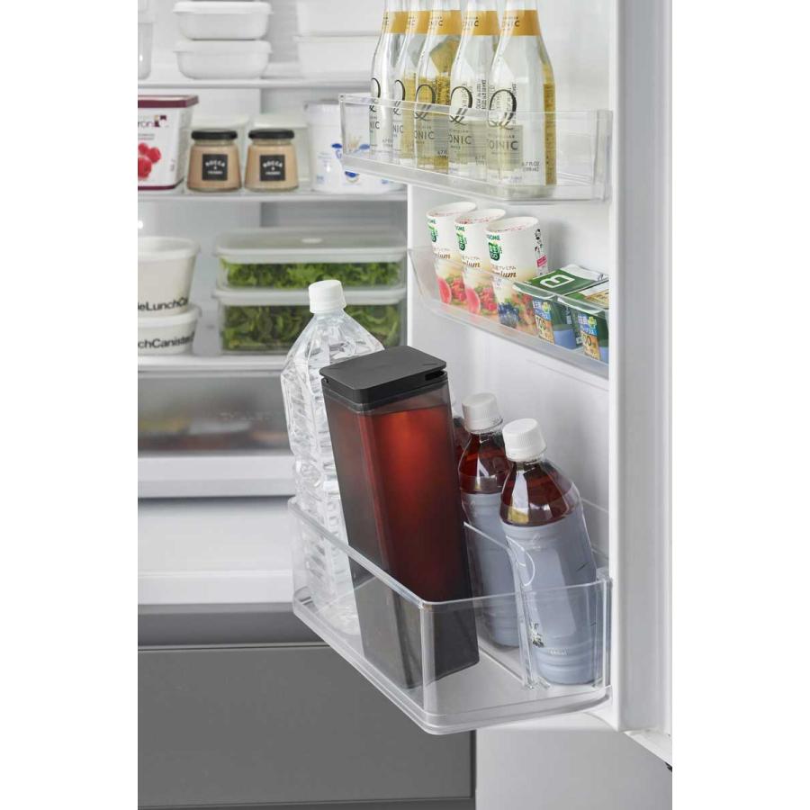 冷水ポット 山崎実業 正規品 tower タワー 水はね防止フィルター付き両方から注げる冷水筒 冷水筒 麦茶ポット  10238 ブラック | tower | 06