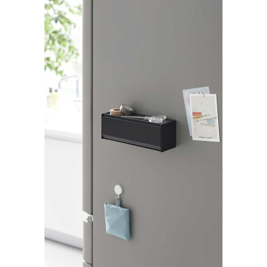 マスキングテープケース 山崎実業 正規品 tower タワー マグネットマスキングテープ収納ケース マステ収納  1354 ブラック | tower | 02