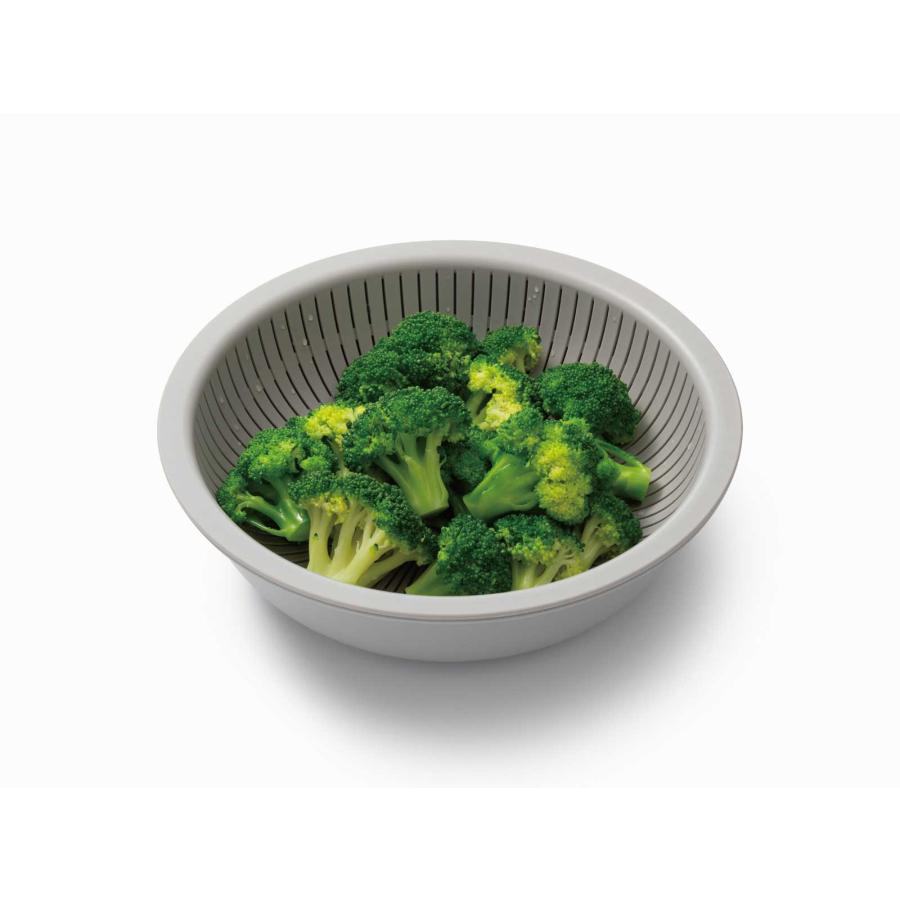 ボウルザルセット 正規品 Like-it ライクイット 米とぎにも使えるザルとボウル 6点セット ざる ボウル LBK-10 ホワイト |  | 05