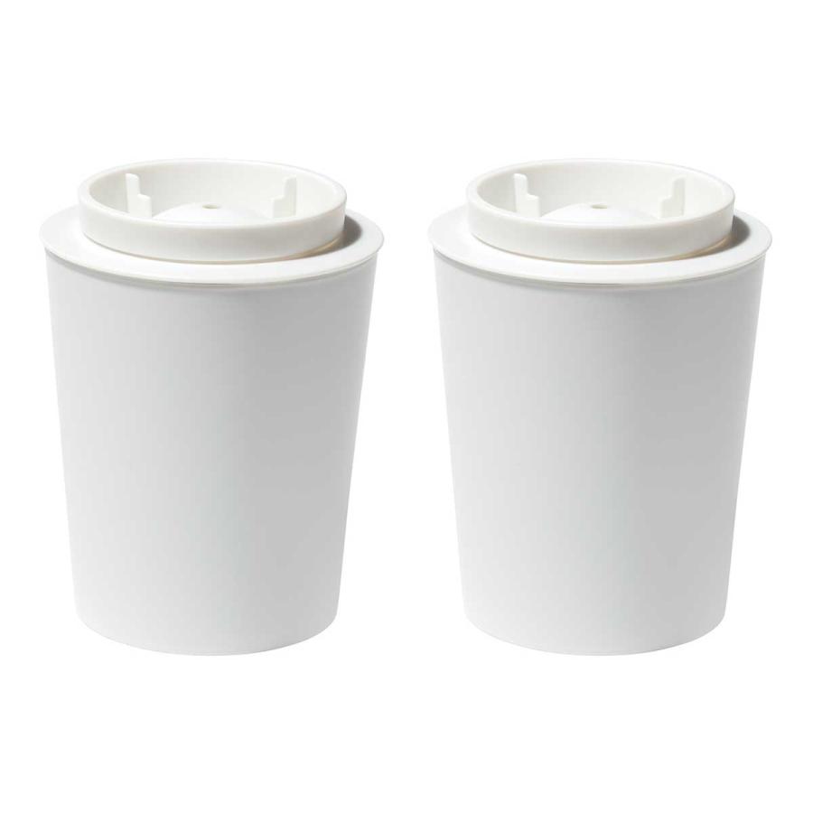 アイスボールメーカー 正規品 Like-it ライクイット 透明な丸氷がつくれる製氷器 2個組 製氷器 STK-08L 2P ホワイト | 