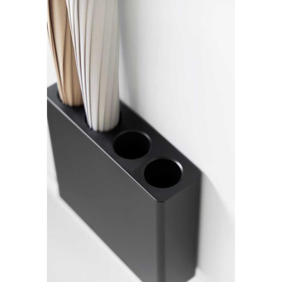 傘立て 山崎実業 正規品 smart スマート マグネットアンブレラホルダー 4連 傘たて 傘スタンド  10057 ブラック |  | 06