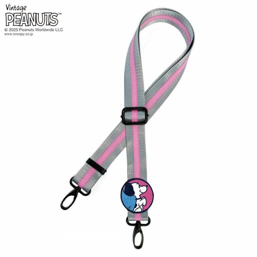 2025新作 スヌーピーバッグ ROOTOTE ルートート IP.WR.ストラップ.ピーナッツ-0G スヌーピーグッズ トートバッグ  Vintage PEANUTS STRAP 8440 グレー | ROOTOTE