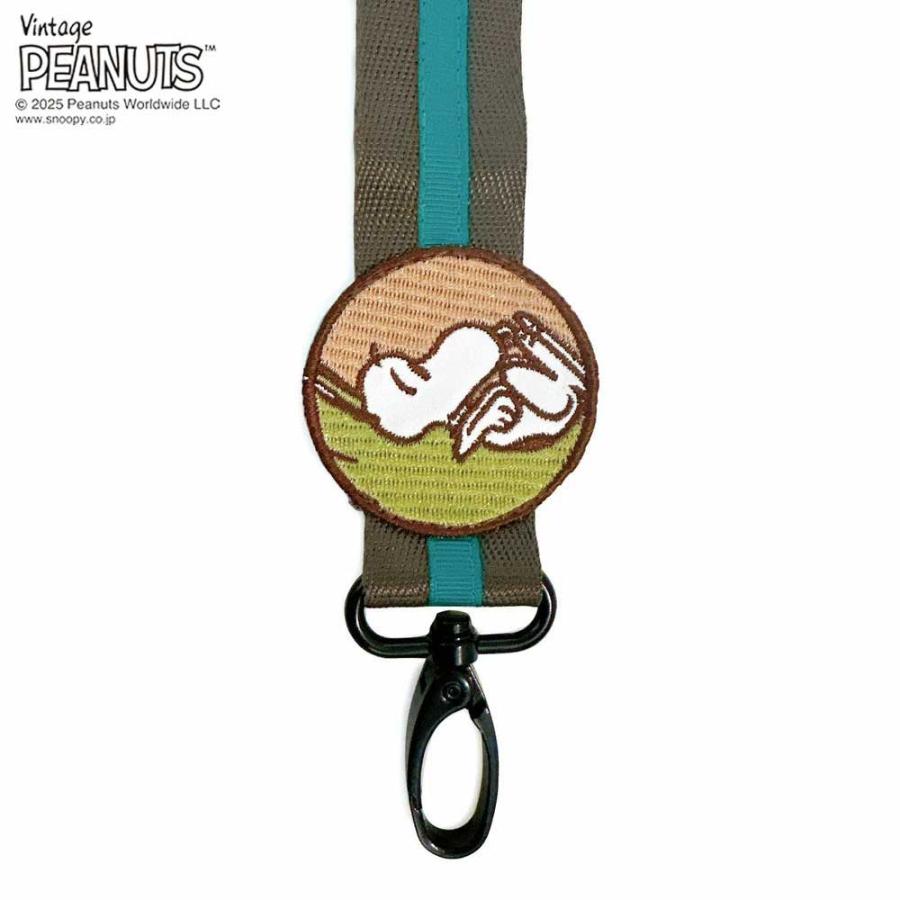 2025新作 スヌーピーバッグ ROOTOTE ルートート IP.WR.ストラップ.ピーナッツ-0G スヌーピーグッズ トートバッグ  Vintage PEANUTS STRAP 8440 チャコール | ROOTOTE | 02