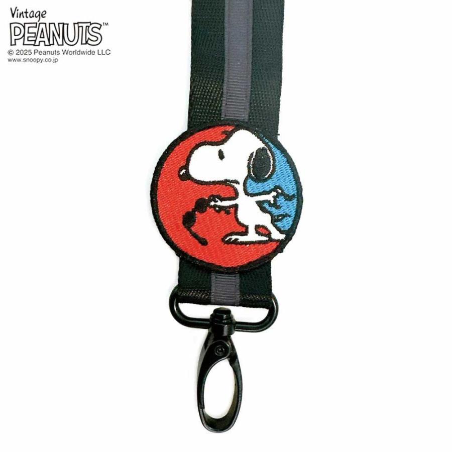 2025新作 スヌーピーバッグ ROOTOTE ルートート IP.WR.ストラップ.ピーナッツ-0G スヌーピーグッズ トートバッグ  Vintage PEANUTS STRAP 8440 ブラック | ROOTOTE | 02