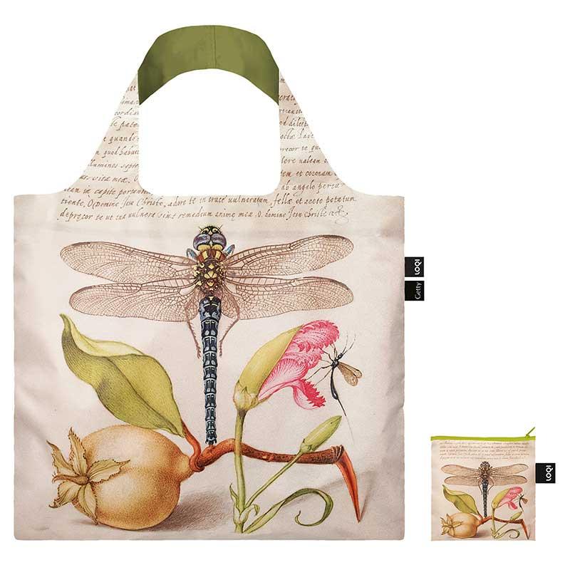 折りたたみトート エコバッグ ローキー LOQI 正規品 Recycled Bag 大きめ トートバッグ ヨリス・フーフナーヘル / いと美しきカリグラフィーの手引き | LOQI | 03