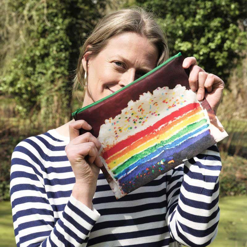 ポーチセット ローキー LOQI Zip Pockets Recycled ジップポケット マグナム・フォト マーティン・パー / Seagulls Eating Chips,Real Food,England | LOQI | 02