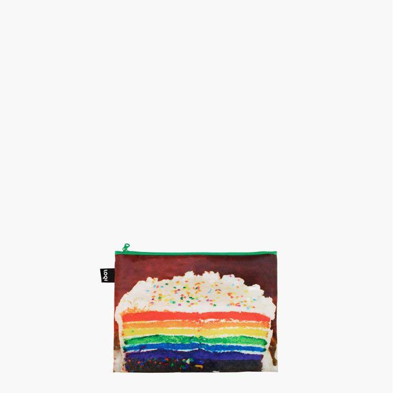 ポーチセット ローキー LOQI Zip Pockets Recycled ジップポケット マグナム・フォト マーティン・パー / Seagulls Eating Chips,Real Food,England | LOQI | 05