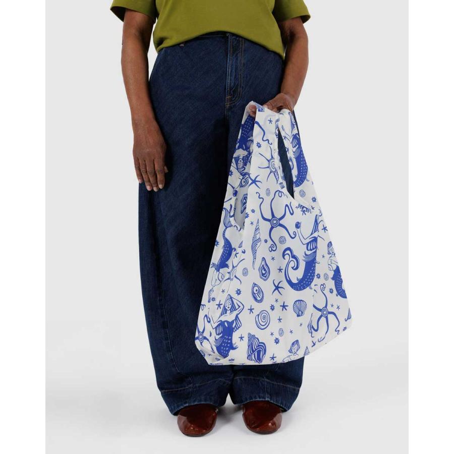 エコバッグ バグー 正規品 BAGGU バグゥ 2025新作夏 スタンダードバグゥ バグ− 折りたたみ Standard Baggu マーメイド | BAGGU | 01