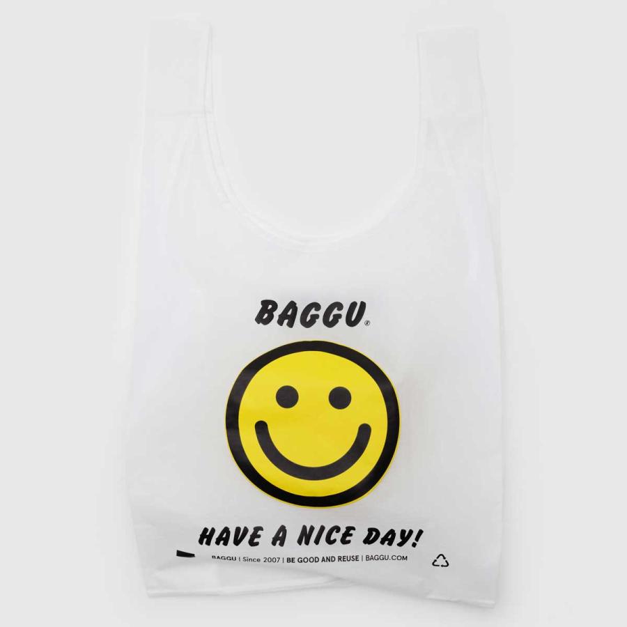 エコバッグ バグー BAGGU バグゥ スタンダードバグゥ バグ− Standard Baggu Thank You ハッピー 復刻 | BAGGU
