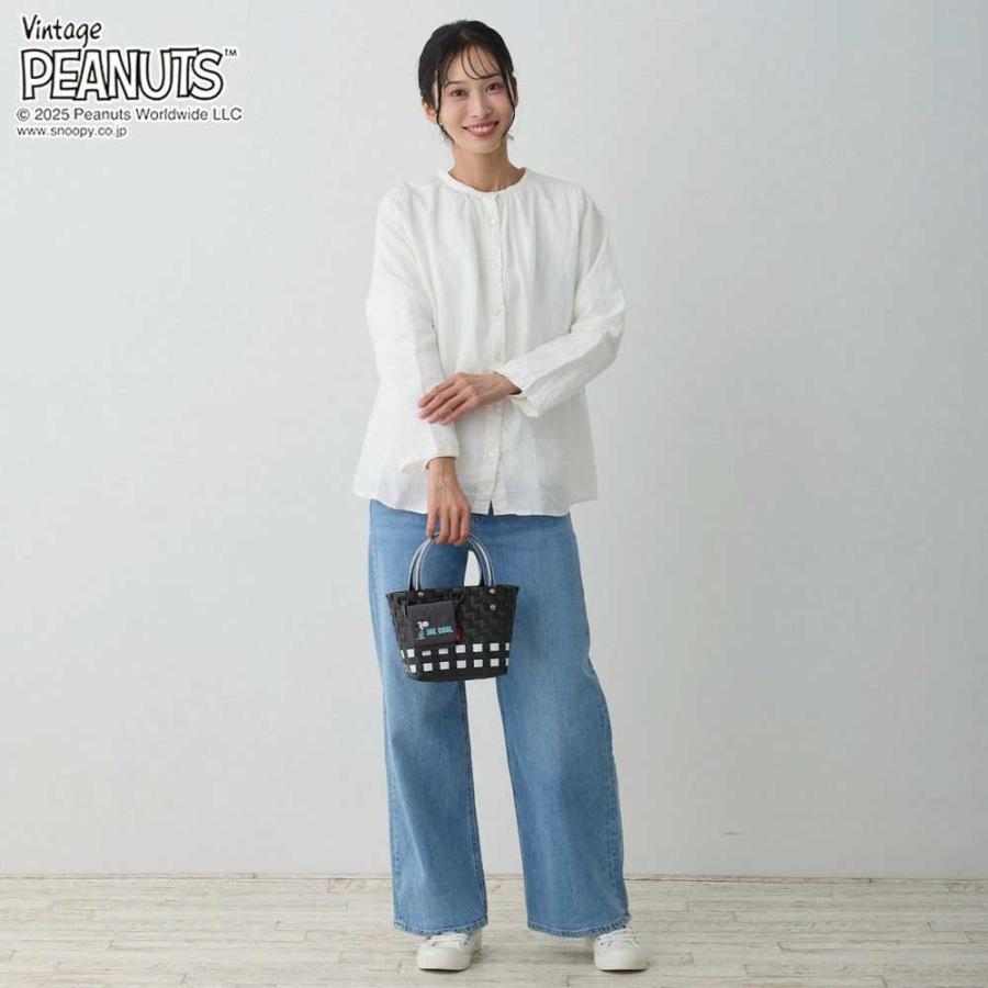閉店セール｜2025新作 スヌーピーバッグ ROOTOTE ルートート IP.ベビールー.バスケット.ピーナッツ-0I トートバッグ PEANUTS babyroo 8439 ドッグハウス | ROOTOTE | 04