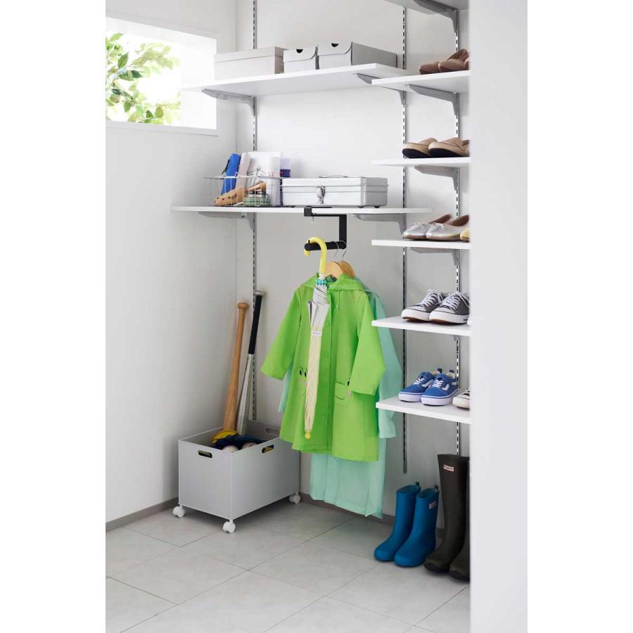 傘立て 山崎実業 正規品 tower タワー 下駄箱中ハンギング傘立て 傘たて 傘スタンド  10081 ブラック | tower | 03