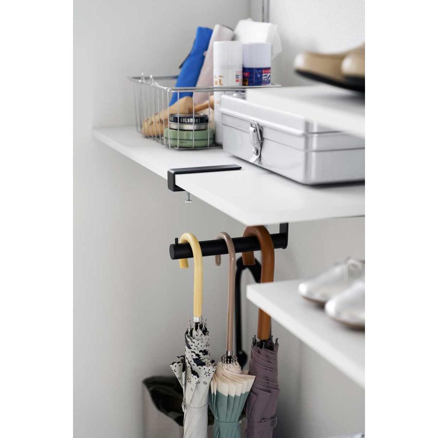 傘立て 山崎実業 正規品 tower タワー 下駄箱中ハンギング傘立て 傘たて 傘スタンド  10081 ブラック | tower | 06