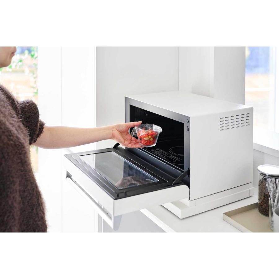 調理ボウル 山崎実業 正規品 tower タワー 電子レンジ対応洗いやすい下ごしらえボウル S3個組 耐熱ボウル  10127 クリア | tower | 06